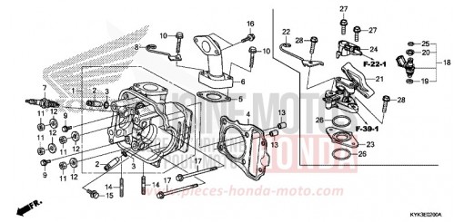 CULASSE CRF110FH de 2017
